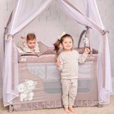 Манеж Lorelli Magic Sleep Blue ADVENTURE